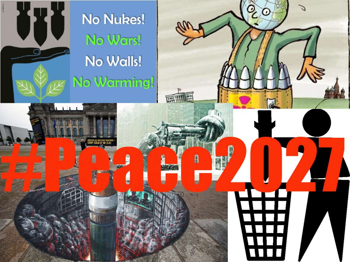 Global Disarmament by 2027 will Solve Climate problems!!!